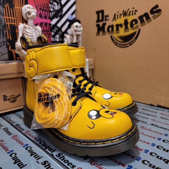 Dr. Martens / 1460 (Juniors) Adventure Time Jake / Brand New!! - Picture 5 of 14